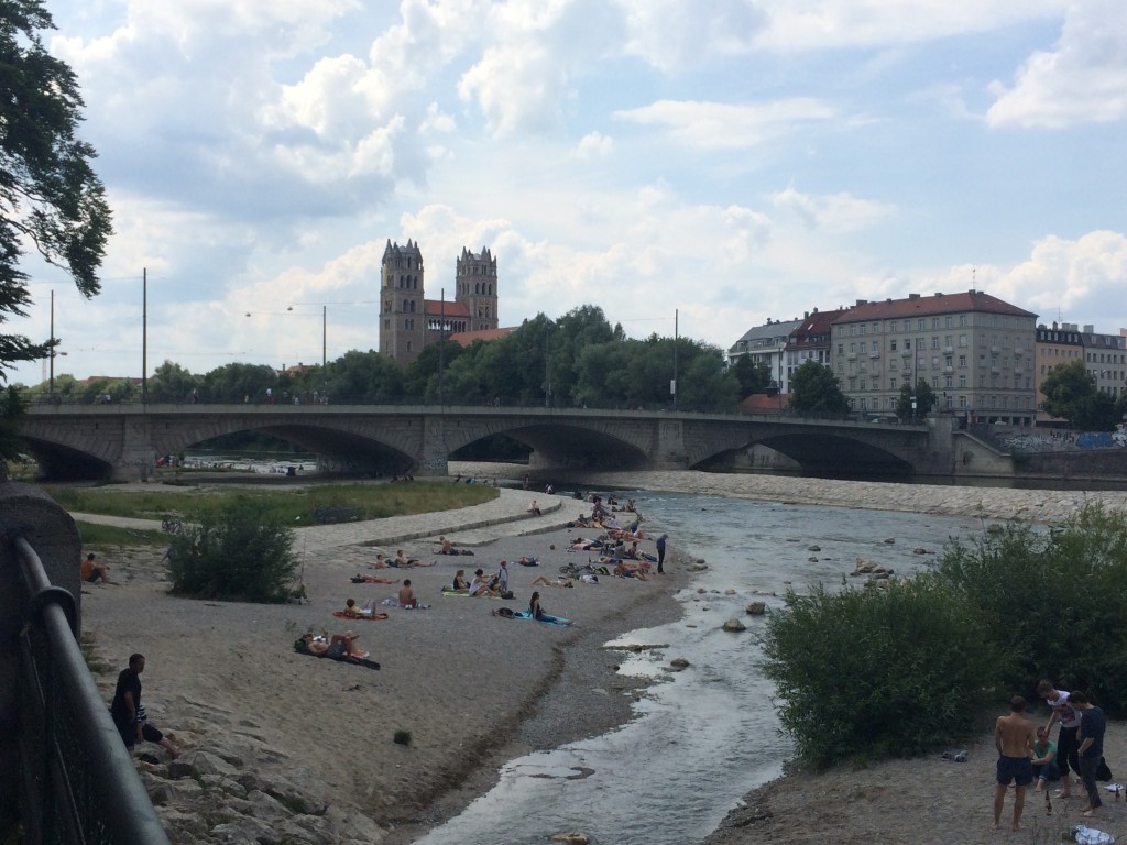 Isar, Munich. By Packing my Suitcase