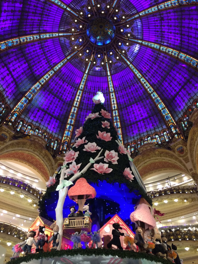 Galleries Lafayette, Paris. By Packing my Suitcase.