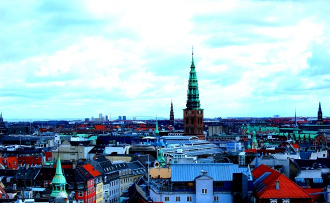 Copenhagen from above, by Packing my Suitcase.