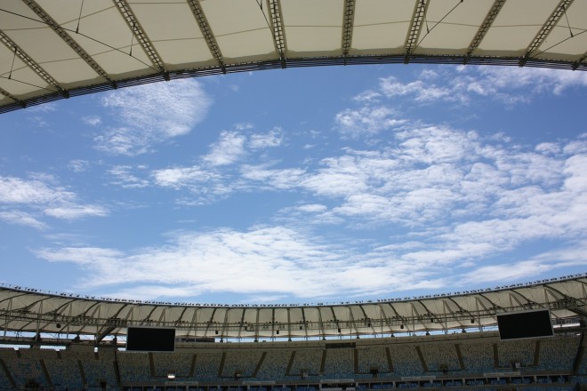 Maracanã Stadium, Rio de Janeiro. Source. 