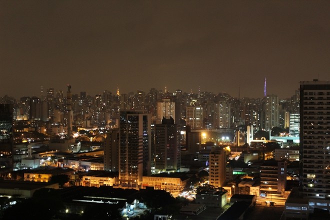 São Paulo, Brazil at night