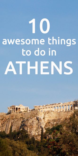 Awesome things to do in Athens