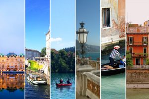 Romantic itineraries around Europe