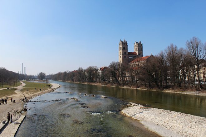 Isar river, Munich