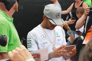Lewis Hamilton in Hockenheim 2016