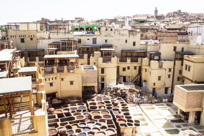 Tanneries, Fez, Morocco