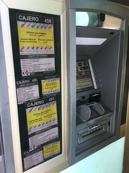 ATM in Havana