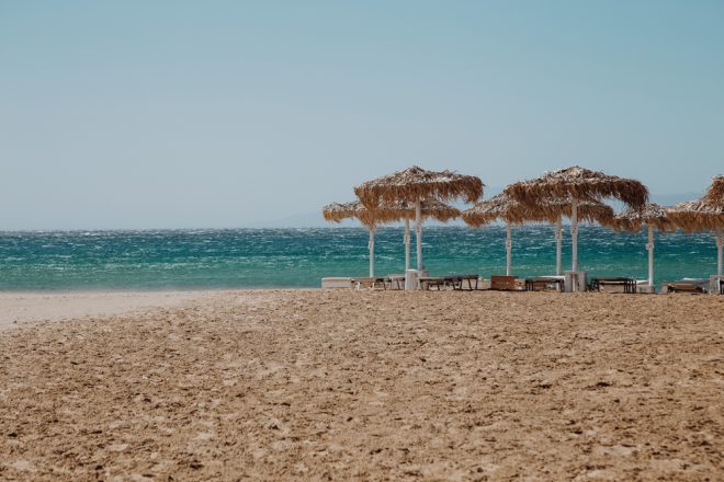Beach in Paros Greece